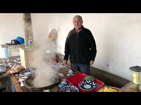 Видео: Русские в шоке!!!Первый раз пробуем Шавлю с мировым именем!!Необычный рецепт!!!Андижан.Узбекистан.