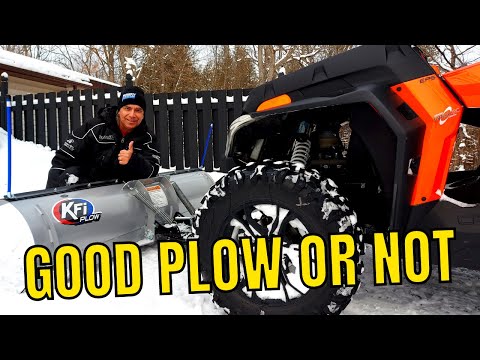 Видео: Обзор плуга KFI после первого зимнего сезона | Как он себя показал