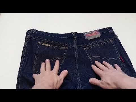 Видео: Итальянские джинсы Jordan`s 80х в классическом дизайне