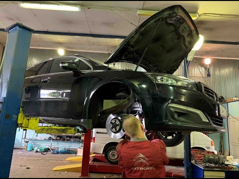 Видео: Пежо 508 2.0 HDI, замена ремня ГРМ. Peugeot 508 2.0 HDI, timing belt replacement.