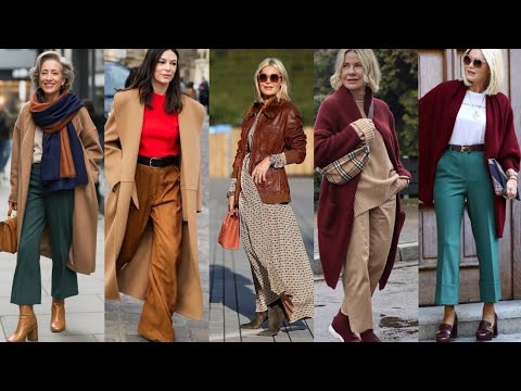 Видео: Натуральные женщины старше 50 60 70 лет | Новые тенденции моды для женщин | Весна/зима Осень 2026