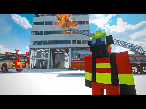 Видео: СТАЛ ПОЖАРНЫМ НА 24 ЧАСА!┃Teardown