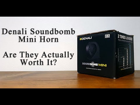 Видео: Denali Sound Bomb Mini | Стоит ли менять гудок мотоцикла?