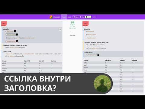 Видео: Можно ли вложить один HTML элемент в другой?