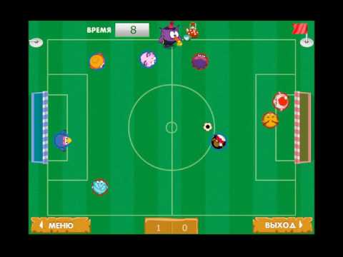 Видео: Прохождение - Смешарики Ленивый футбол