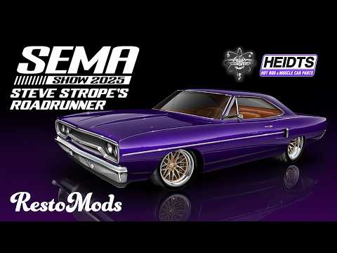 Видео: INSANE Road Runner 1970 "Haraka" на SEMA 2025