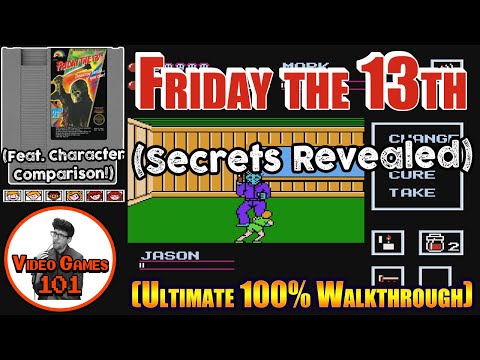 Видео: Прохождение Friday the 13th для NES | Полное руководство | Видеоигры 101