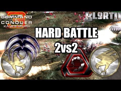 Видео: ЖЁСТКИЙ РАШ ПЕХОТОЙ И ОГНЕННЫМИ ТАНКАМИ НА RED ZONE 2vs2 [C&C 3: Kane's Wrath] TOP REPLAY