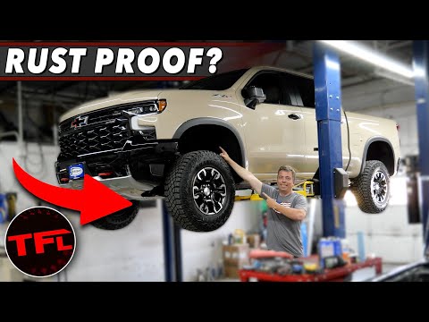 Видео: Вот чего вы не должны видеть на Chevrolet Silverado ZR2: почему GM до сих пор полирует раму?