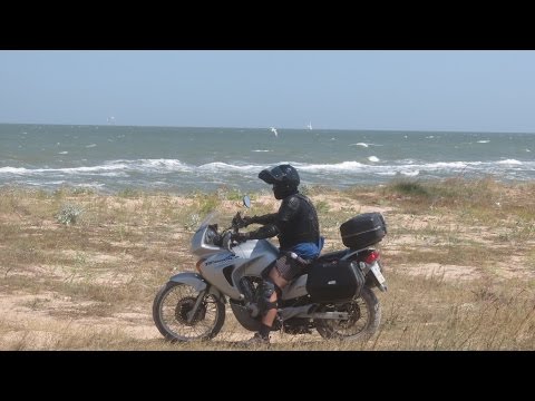 Видео: Honda Transalp ХL650V (2001 г.в.) Тест драйв от владельца