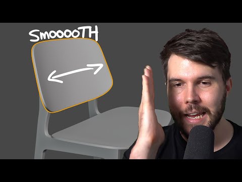 Видео: Урок моделирования стула в Blender для начинающих — Часть 5: Изогнутые поверхности