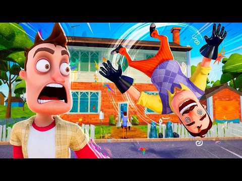 Видео: ПРИВЕТ СОСЕД КРУТИТ САЛЬТУХУ!HELLO NEIGHBOR МОД HELLO NEW TOWN ПОЛНОЕ ПРОХОЖДЕНИЕ!