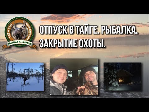 Видео: Отпуск в тайге/Охота. Рыбалка/Таёжные приключения