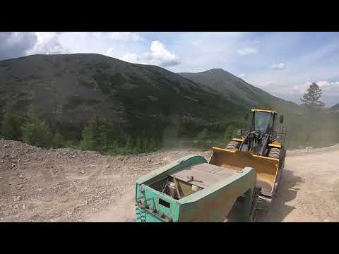 Видео: Дорога на Удоканское месторождение меди. Volvo fmx 6x6