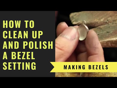 Видео: Как очистить и отполировать оправу для безеля — Как сделать оправу для безеля