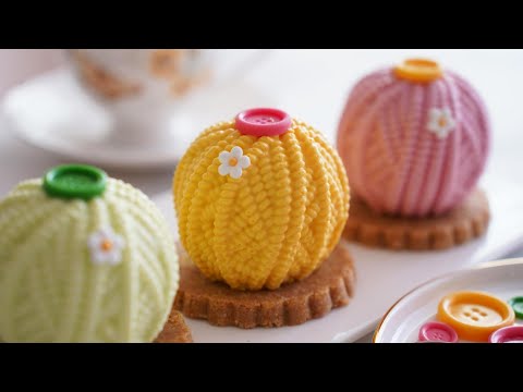 Видео: Нет духовки / Три вкуса: клубника, киви, манго и фруктовый чизкейк. 🌺🥝🥭 / Пуговицы тоже можно есть.