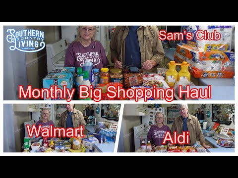 Видео: Ежемесячный большой шопинг | Sam's Club | Walmart | Aldi | Dollar Tree | Доставка на дом в первый...