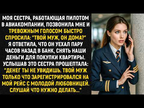 Видео: Моя сестра, работающая пилотом в авиакомпании, позвонила мне и тревожным голосом быстро спросила...