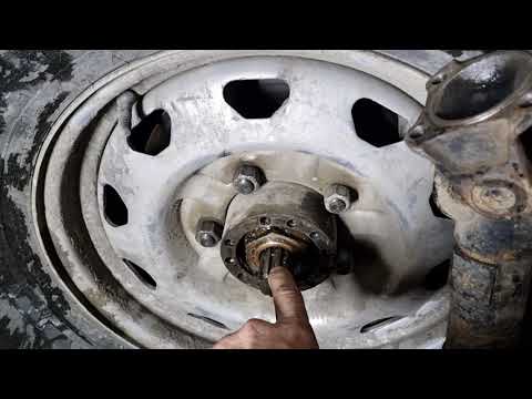 Видео: Страшные шумы из переднего моста с закрытыми кулаками УАЗ Патриот