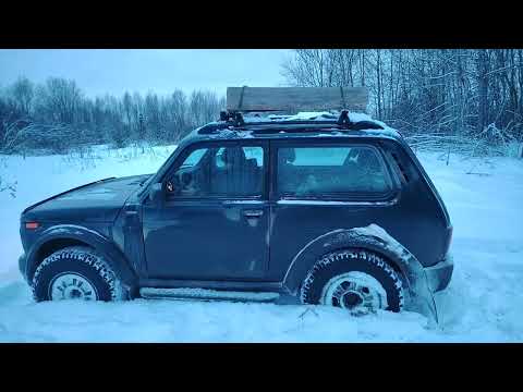 Видео: Нива БРОНТО 2024. Зимний выезд в покинутые ДЕРЕВНИ по заснеженным полям.