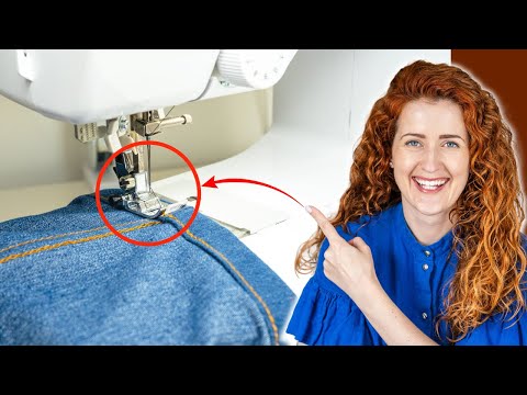 Видео: 5 способов шитья для идеального подгиба