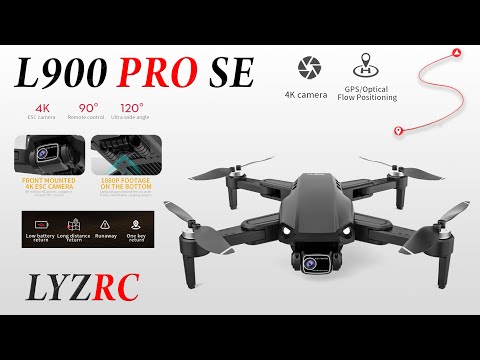 Видео: LYZRC L900 PRO SE/4K/GPS/1200m - крутой дрон меньше, чем за 100$. Настройка, тест, калибровка.