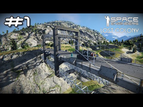 Видео: [#1] Пробуем сценарий от разработчиков на русском языке ● Space Engineers ● Lost Colony