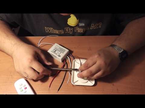 Видео: Устройство дистанционного управления освещением в доме - Обзор