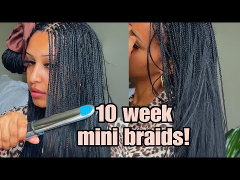 Видео: Мини-косички за 10 недель! Обновление и уход 💕