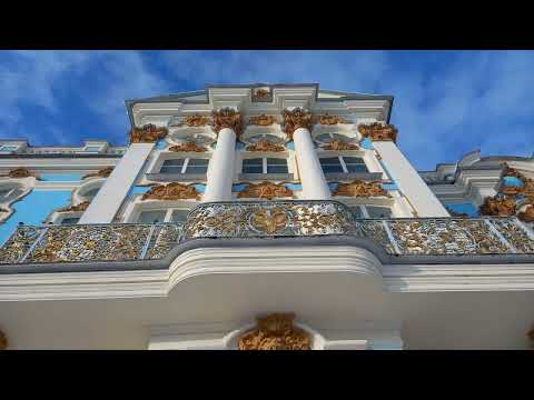 Видео: Пушкин - Царское Село. Екатерининский Дворец, Парк