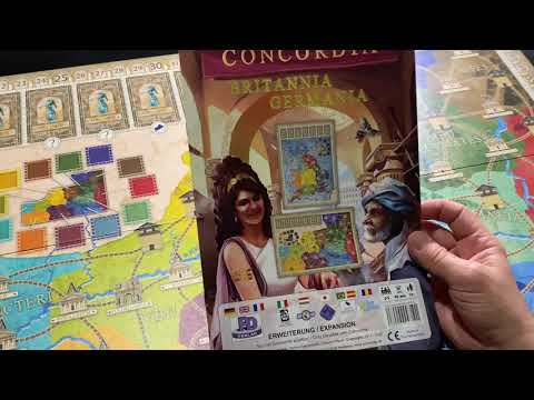 Видео: CONCORDIA: BRITANNIA & GERMANIAКОНКОРДИЯ: БРИТАНИЯ И ГЕРМАНИЯ