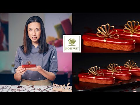 Видео: Эклер "Спекулос-красная смородина"