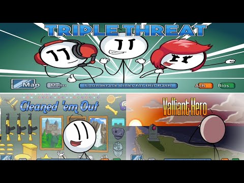 Видео: Завершение миссии(концовки TT, CeO, VH)  Прохождение Генри Стикмина эпизод 5 #6