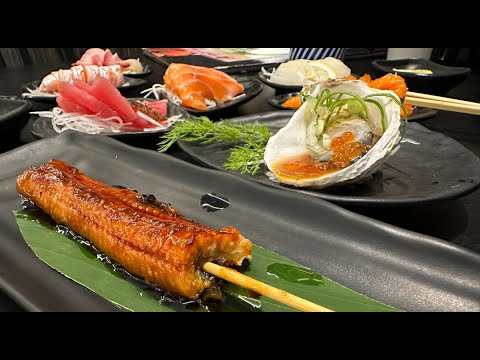 Видео: Безлимитный буфет Таиланд, Паттайя. Безлимитный ресторан японской кухни Цунами и пляж Джомтьен