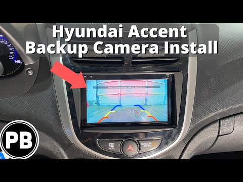 Видео: Установка камеры заднего вида на Hyundai Accent 2012–2017 годов выпуска