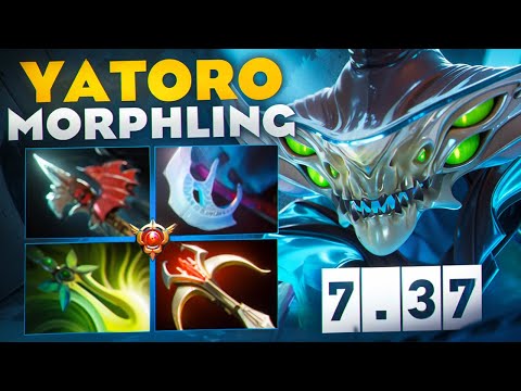 Видео: Yatoro НА МОРФЕ В НОВОМ ПАТЧЕ УНИЧТОЖАЕТ ПРОТИВНИКОВ🔥| Raddan Morphling 7.37