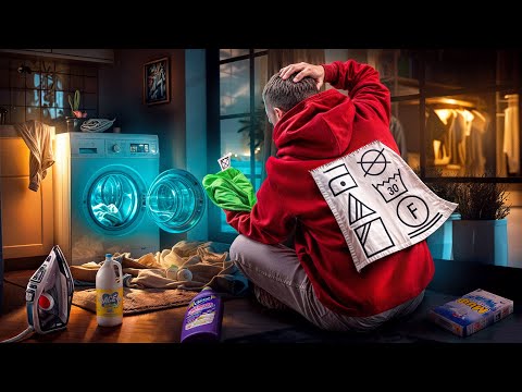 Видео: Обозначения на бирке | Как правильно стирать, сушить и гладить вещи?