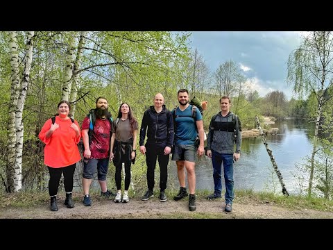 Видео: Поход по экотропе "Нижний 800" вдоль реки Линда в Нижегородской области 🌲