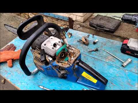 Видео: Бензопила заводится прогрелась и глохнет.  Что делать.
