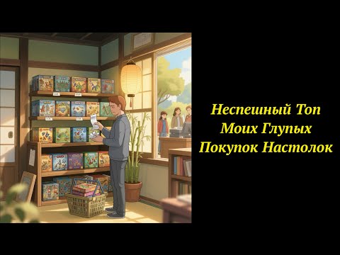 Видео: Неспешный топ моих глупых настольных покупок