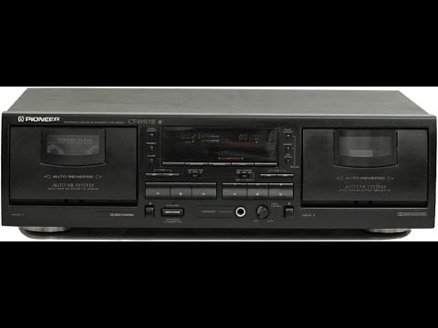 Видео: PIONEER CT-W503R. Обзор кассетной деки.