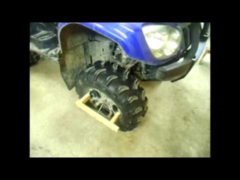 Видео: регулировка схождения колес квадроцикла CF MOTO 500