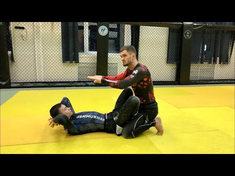 Видео: Проход гарда “Butterfly” NO GI ( Лев Гладких )