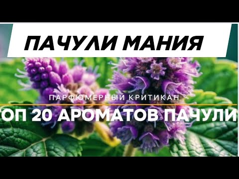 Видео: ТОП 20 АРОМАТОВ ПАЧУЛИ МОЕЙ КОЛЛЕКЦИИ@ПАРФЮМЕРНЫЙ КРИТИКАН