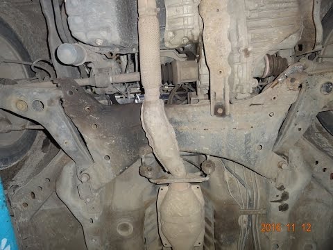 Видео: Lancer 9.   Небольшая работа с подрамником.