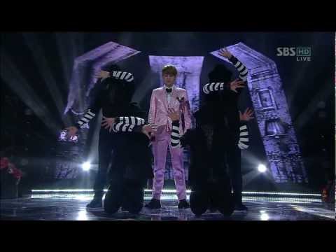Видео: Yoshop of BEAST (Yoseop) [Кофеин] @SBS Inkigayo Популярная песня 20121223