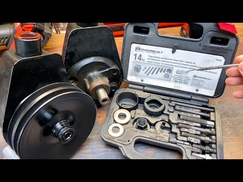 Видео: Как снять и установить шкив насоса гидроусилителя руля