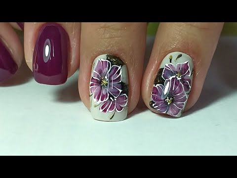 Видео: ❤ ЦВЕТОЧНЫЙ дизайн ❤ НОВИНКА LUX от SK com ❤ ШИКАРНЫЙ маникюр 2019 ❤ РИСУЕМ цветы НА НОГТЯХ ❤