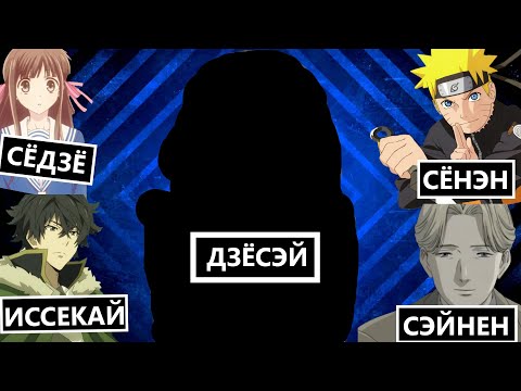 Видео: ОБЗОР ВСЕХ ЖАНРОВ В АНИМЕ