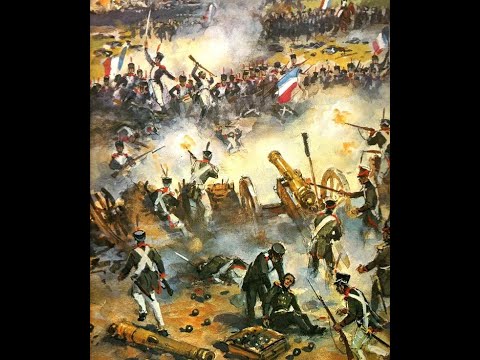 Видео: Сражение за Шевардинский редут.Бородино.1812 году Battle for the Shevardinsky redoubt.Borodino.